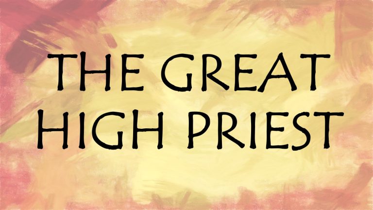 The Great High Priest