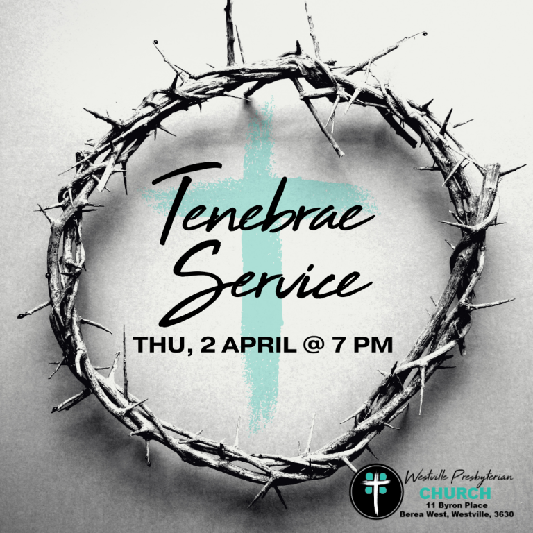 Tenebrae Service Website