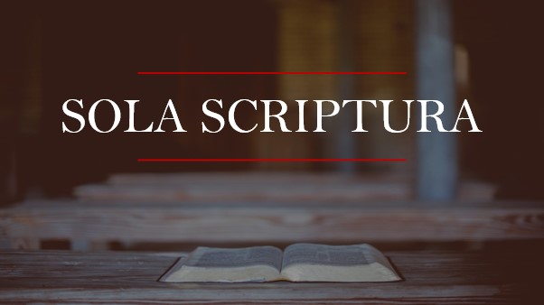 Sola Scriptura